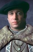 Andrew of the Dice says, "'Ey, step up. Don't be afraid of the table, my friends. Roll your luck and see what comes."