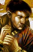 Travin, a thief found in the Slums at night if you are pursuing the Another Mission for the Temple questline.