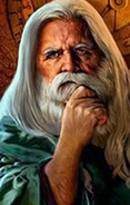 Deril, addressing Cernd - "You? And who might you be? There is something about your eyes that I recognize. Who are you?"