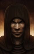 Guard (vampire), found in Bodhi's Hideout and says "Thy audacity is impressive, Gorion's Ward". Found in the corridor before the room of "Blood and Blades".