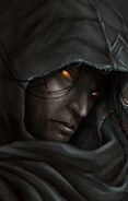 Lavok Corthala, a Necromancer and current owner and operator of the Planar Sphere - "You! You are the ones who have caused the sphere to travel once again! You fools! I was close to escaping!"