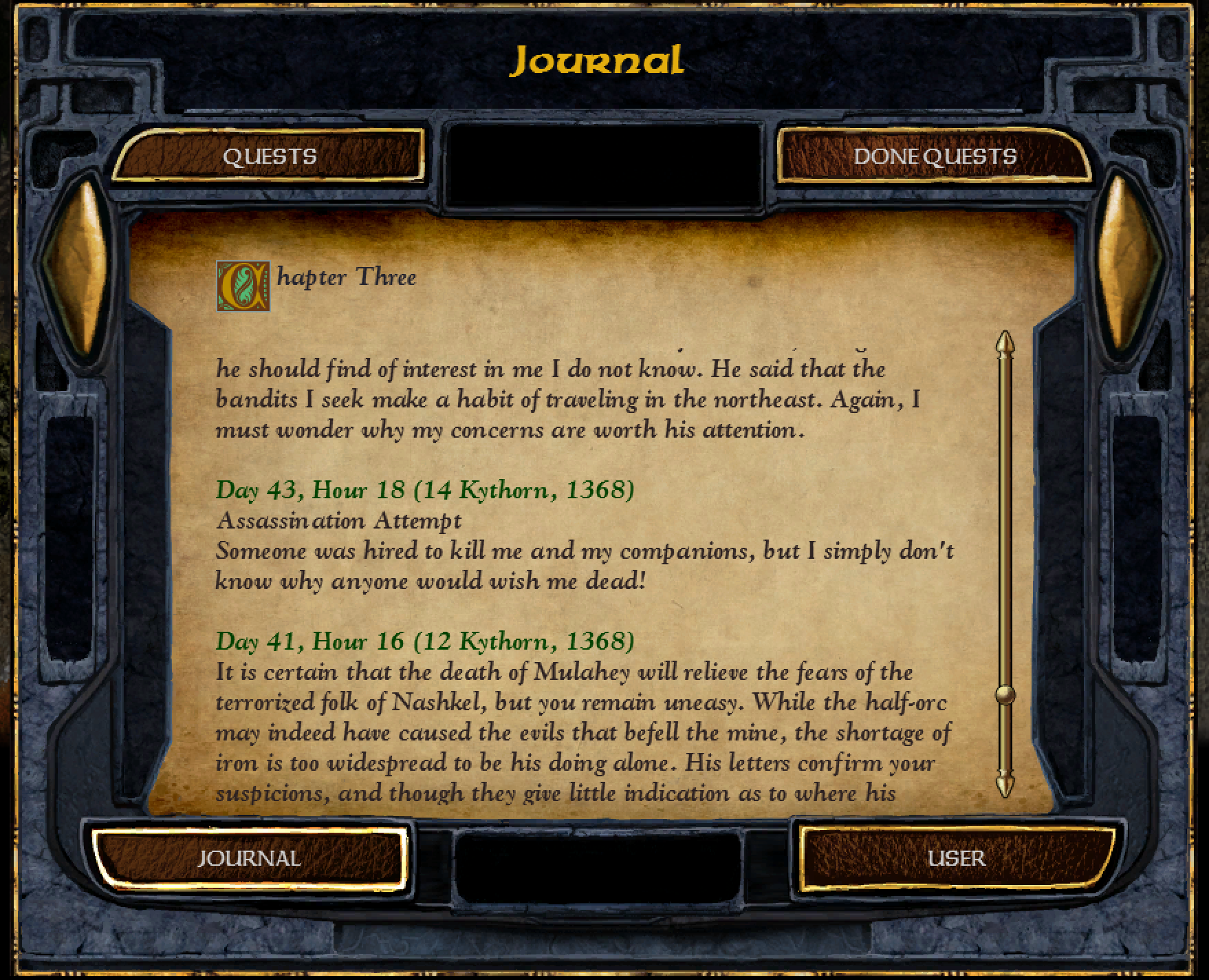 Journal | Baldur’s Gate Wiki | Fandom