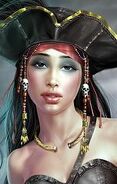 Galvena - Brothel owner - "...and as such, a sentence of death has been imposed on you, Claire."