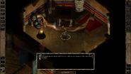 Lassal taunts the party in the inner lair - dares the PC to face him in the room of Blood and Blades.