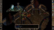 Pit Fiend in Watcher's Keep Teleport Maze radiates a potent Demon Fear which affects multiple party members.