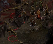 Wyvern Hunting.png (254 KB) A wyvern-hunting party inside the Wyvern's Cave.