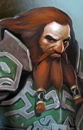 Dwarf - "Ye're a stranger here, just like us... what say we teach these boys a lesson?"