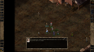 The Ward speaks with a random girl in the district, and she loudly exclaims an unexpected announcement.