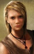 Ginia, pleading courtesan - " <SIRMAAM>, do you have any money to spare? I can't go back to the guild until I have something."