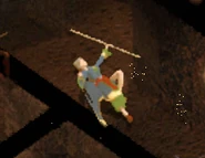 Falling unconscious to a Command spell (BG:EE)