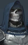 Skeleton Cleric - "No, it is but a vessel for the master's power! An abomination! Kill it! Kill them all in the name of Bhaal!"