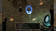 The SCS script is so fast that the lich can hurl an Energy Blade almost immediately. These missiles will be employed in between spell casting until used up.