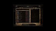 And the RR menu scrolled down to show all the choices.
