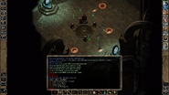 Turning the Spirit Key spawns hostile undead guardians. The battle begins.