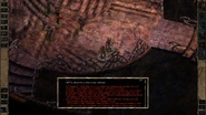Screenshot of the mod's "Revised Thievery" component - specifically altered behavior on failed stealing attempt. If the rogue fails a rip-off of a store or pickpocketing, instead of immediate hostility - a menu and dialogue choices is presented to try to bluff your way out of trouble.