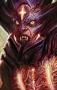 Lea'liyl the Demon taunts the party - "Another mortal for me to play with. How precious! Will you tremble and cry in fear as I flay you?"