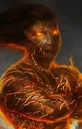 Noble Efreeti - "Die mortal! By my hand ye shall burn!"