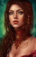 Tavern patron - "Have you seen those delightful mercenaries from Riatavin on the second floor? Oooh, I almost swoon at the thought!"
