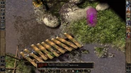 The SCS mage has varied spells available- in this image it senses a hidden enemy, and is has added some buffs, and will most likely try a divination spell next.