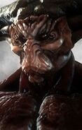 Tahazzar the Balor demon initiates dialogue when the party enters this area. It may lead to hostilities, or perhaps an offer.