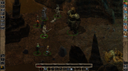 The golem rises up and awaits orders.