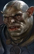 Ogre (Mind Flayer Jailer) - "Ha HA! No, silly little one, you don't fight me. I earned right to not fight. No, you fight in the arena. Listen, I tell you what you need to know."