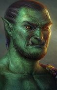 Madulf, leader of a displaced band of war weary creatures.