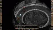 Steam Mephit launches Boiling Rain Storm innate ability attack. Saving throw will be needed, plus Poison damage will be applied. Ouch!