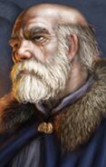 Bel Dalemark, helpful merchant with a street stall in the Athkatla Bridge District.