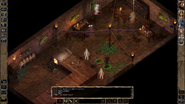 Neb turns invisible and calls forth some Child Spirits from previous murders to attack the party.
