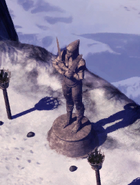 Statue of Shar in the Cloud Peaks