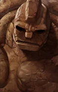 Lesser Clay Golem - The golem stares straight ahead. It does not appear to see or hear you. You suspect that the golem is inactive.