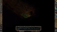 The party enters the mod's "Nazariel the Lich" component map from the Underdark's Western Tunnels.