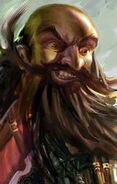 Pirate Bill, quaffing rum in the Vulgar Monkey - "Aye, mate, bend yer ear fer a secon'... Whaddaya call a fish wit' no eyes?"
