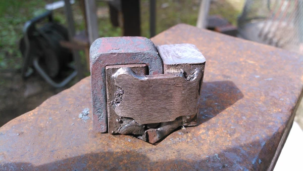 Making a pi-bracket forging tool - 07
