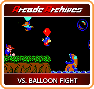 Nintendo VS Balloon Fight Marquee – Arcade Art Repro