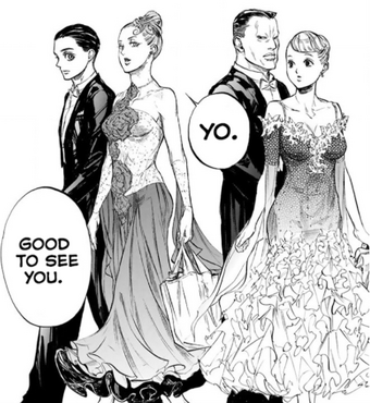 Akira Koumoto Relationships Ballroom E Youkoso Wiki Fandom Bōrurūmu e yōkoso) is a japanese manga series written and illustrated by tomo takeuchi. ballroom e youkoso wiki