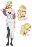 Marisa's full body and facial expressions