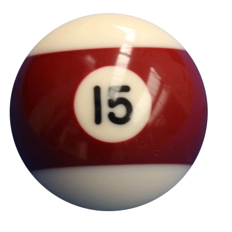 15 ball. 15 Ball Pool ICO. Ball number 15.