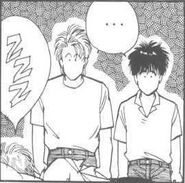 Alex and Eiji become silent