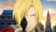 Ash points his gun at Golzine in the intro.jpg (67 KB) BERJAYA