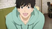 Eiji gets excited that Ash is about to be released