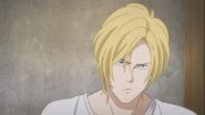 Ash gives Eiji a look