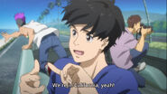 Eiji tells Shunichi and Shorter we're in California, yeah