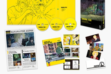 Banana Fish (Anime)/DVD Releases | BANANA FISH Wiki | Fandom