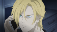 Ash listens to Yut-Lung tell him Eiji Okumura