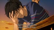 Eiji crying why he came here