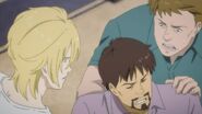 Max tells Shunichi what happened. Where's Eiji and Shorter