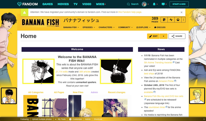 Category:Characters, BANANA FISH Wiki