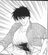 Eiji Gets Shot in Manga